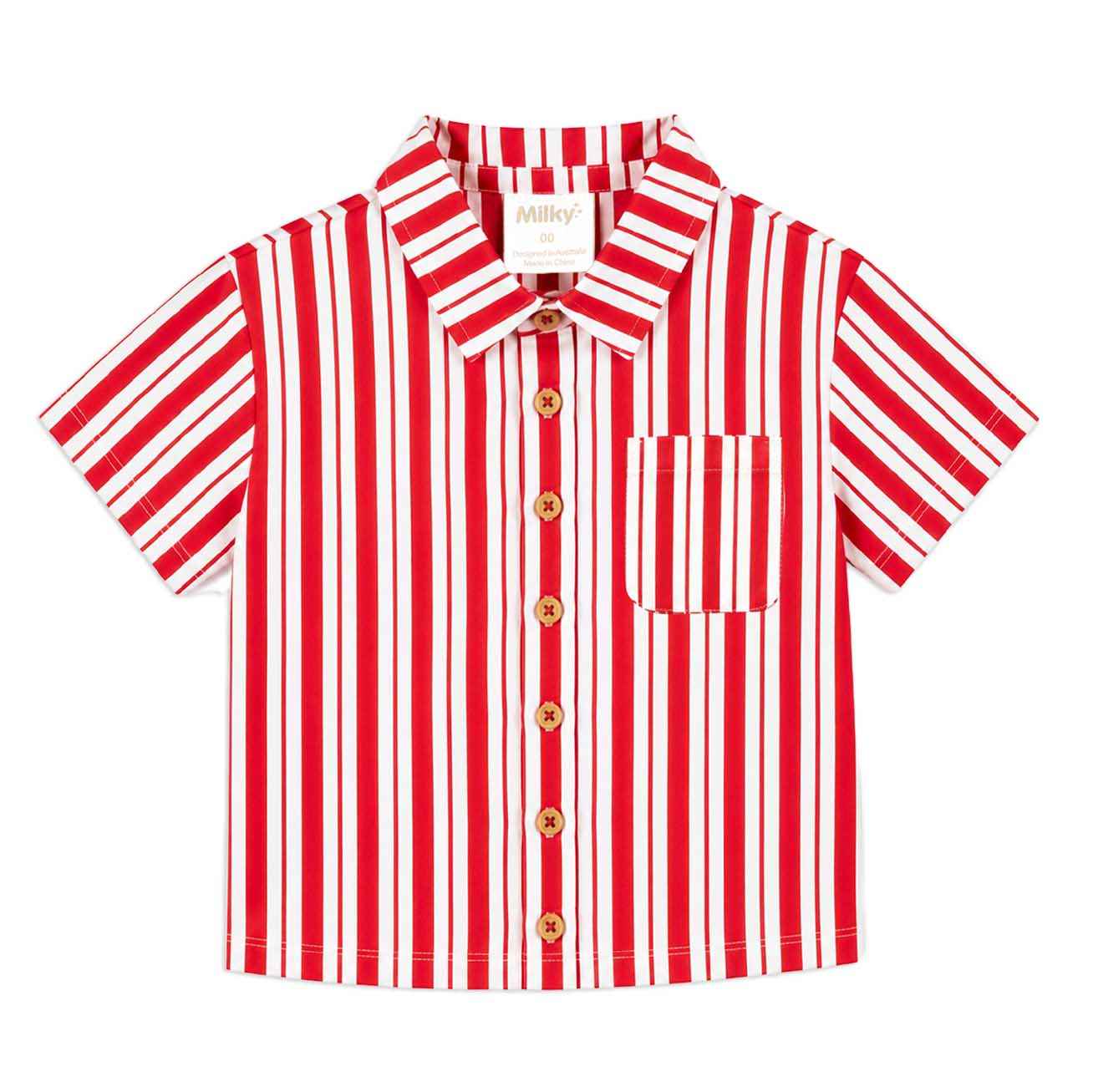 Milky Stripe Shirt 00-1Y